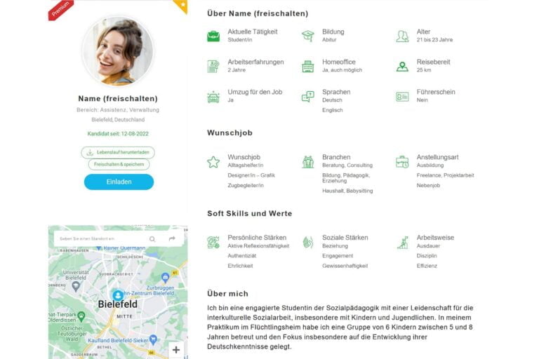 Direkt-Einladung für Handel und Verkauf
